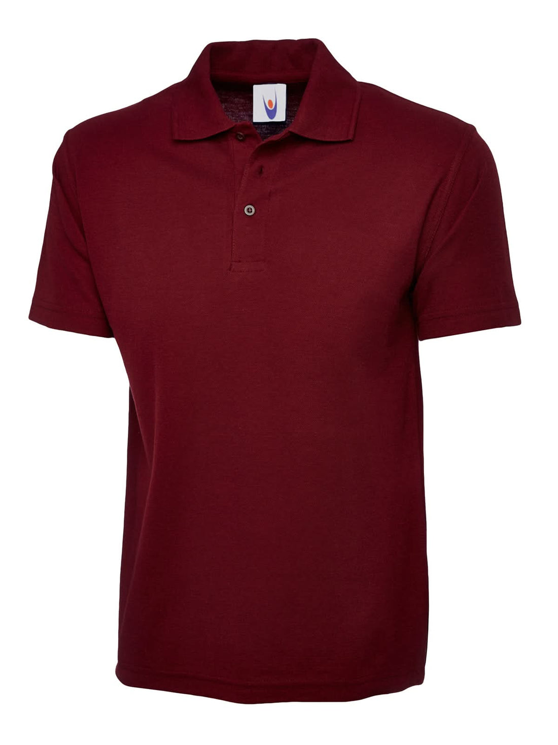 Uneek Olympic Poloshirt Maroon UC124 - Maroon - Customisable Polos