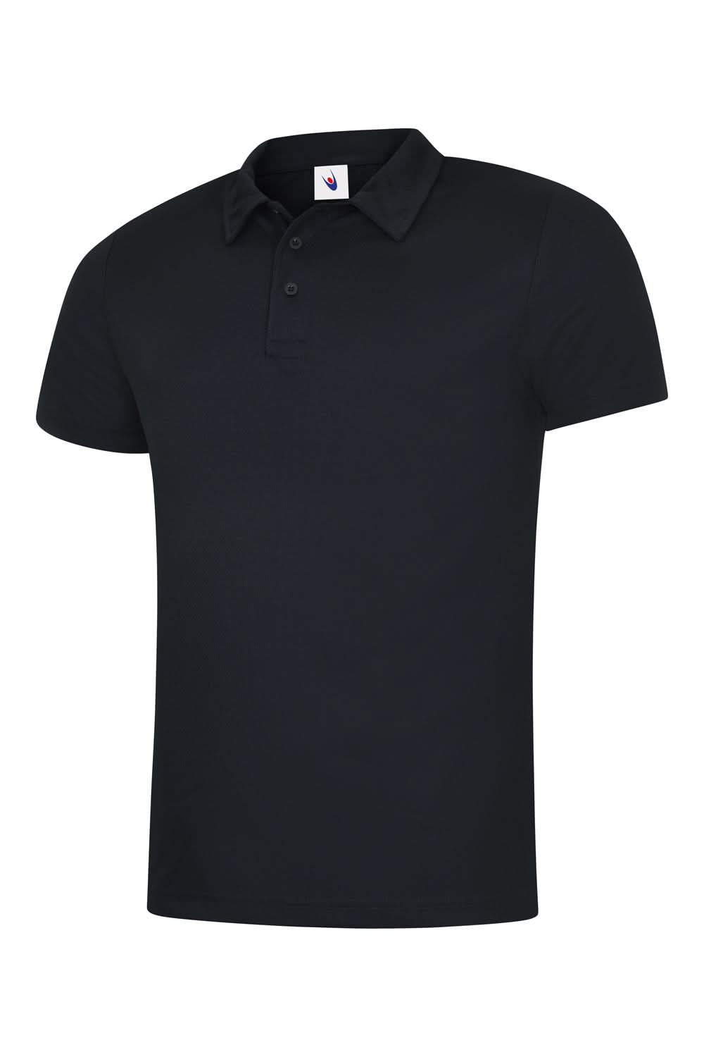 Uneek Mens Ultra Cool Poloshirt UC125 - Black - Customisable Polos