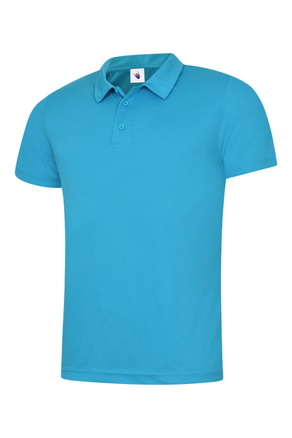 Mens Ultra Cool Poloshirt - UC125 - Sapphire - Customisable Polos