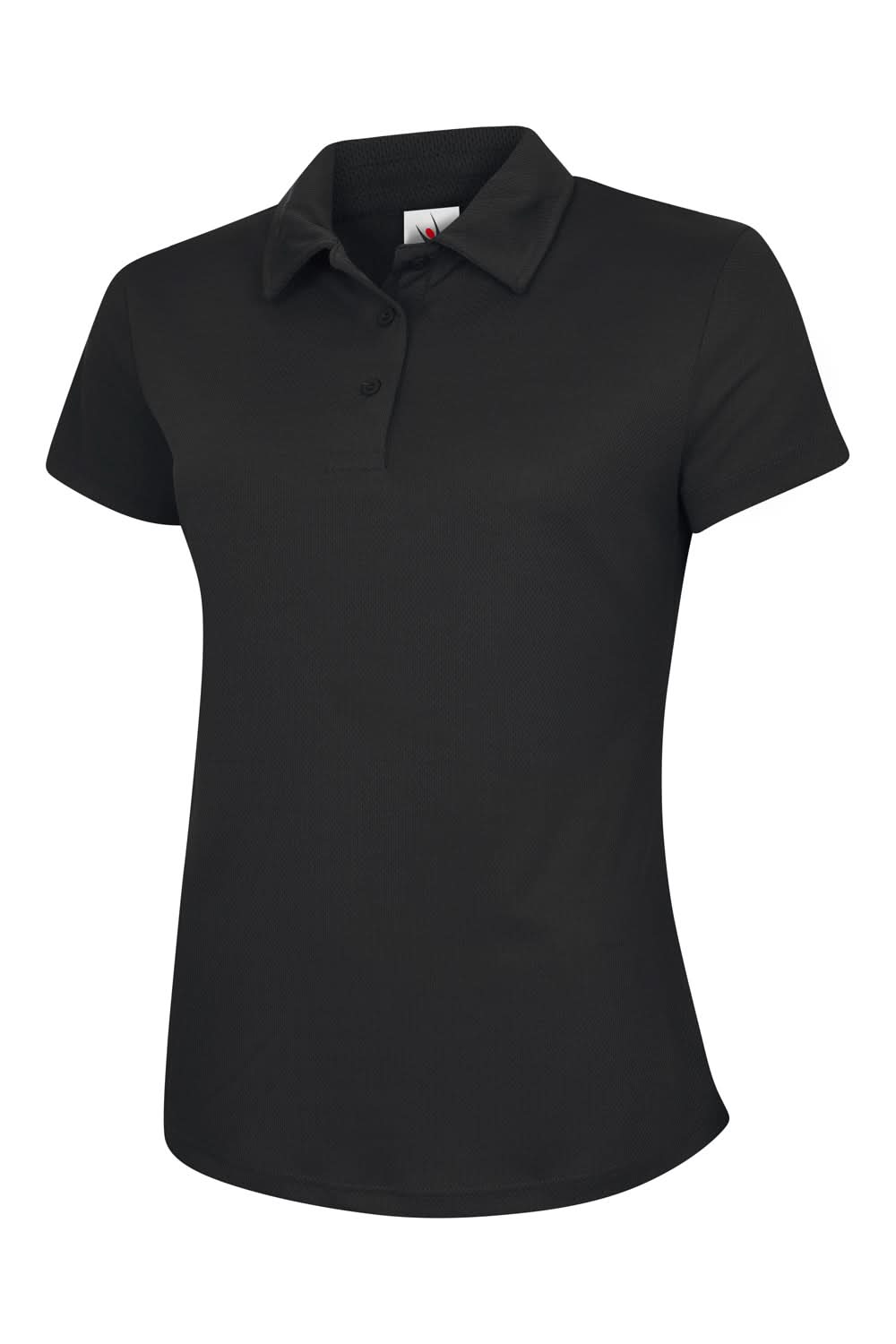 Uneek Ladies Ultra Cool Poloshirt UC126 - Black - Customisable Polos