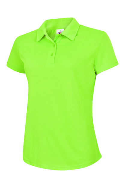 Ladies Ultra Cool Poloshirt - UC126 - Electric Green - Customisable Polos