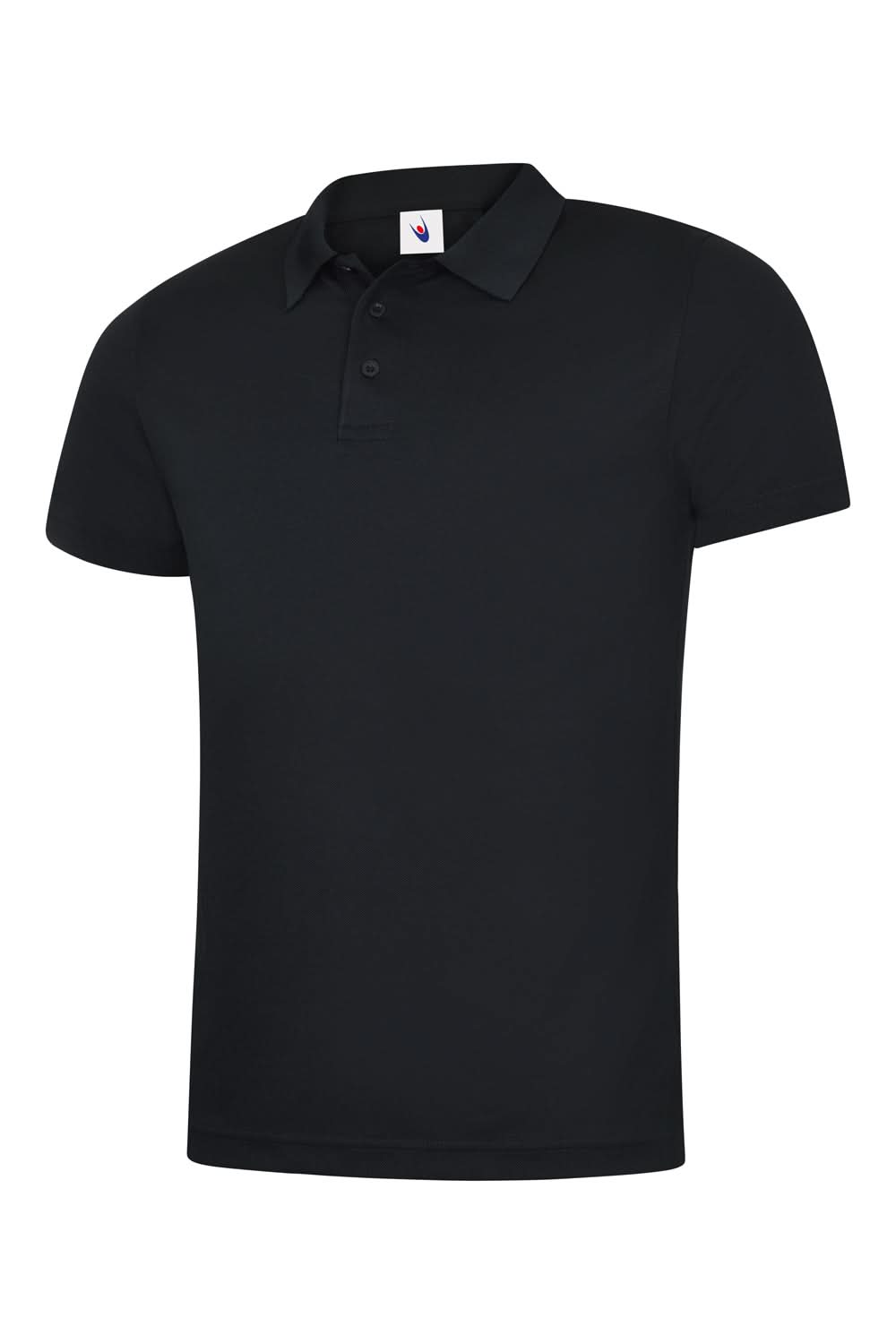 Uneek Mens Ultra Cool Workwear Poloshirt UC127 - Black - Customisable Polos