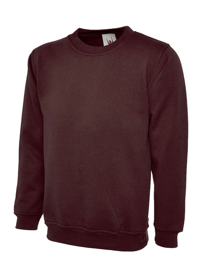 Uneek Childrens Classic Sweatshirt UC202 - Brown - Customisable Sweatshirts