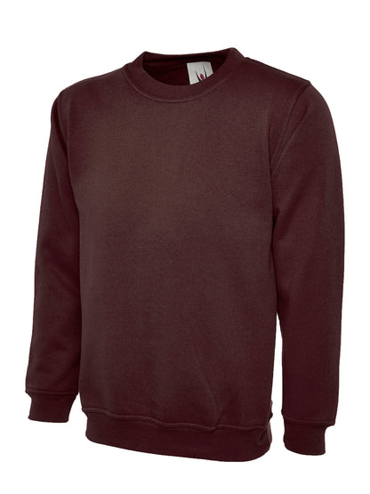 Childrens Classic Sweatshirt - UC202 - Brown - Customisable Sweatshirts