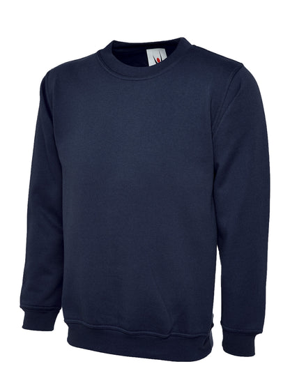 Childrens Classic Sweatshirt - UC202 - Navy - Customisable Sweatshirts