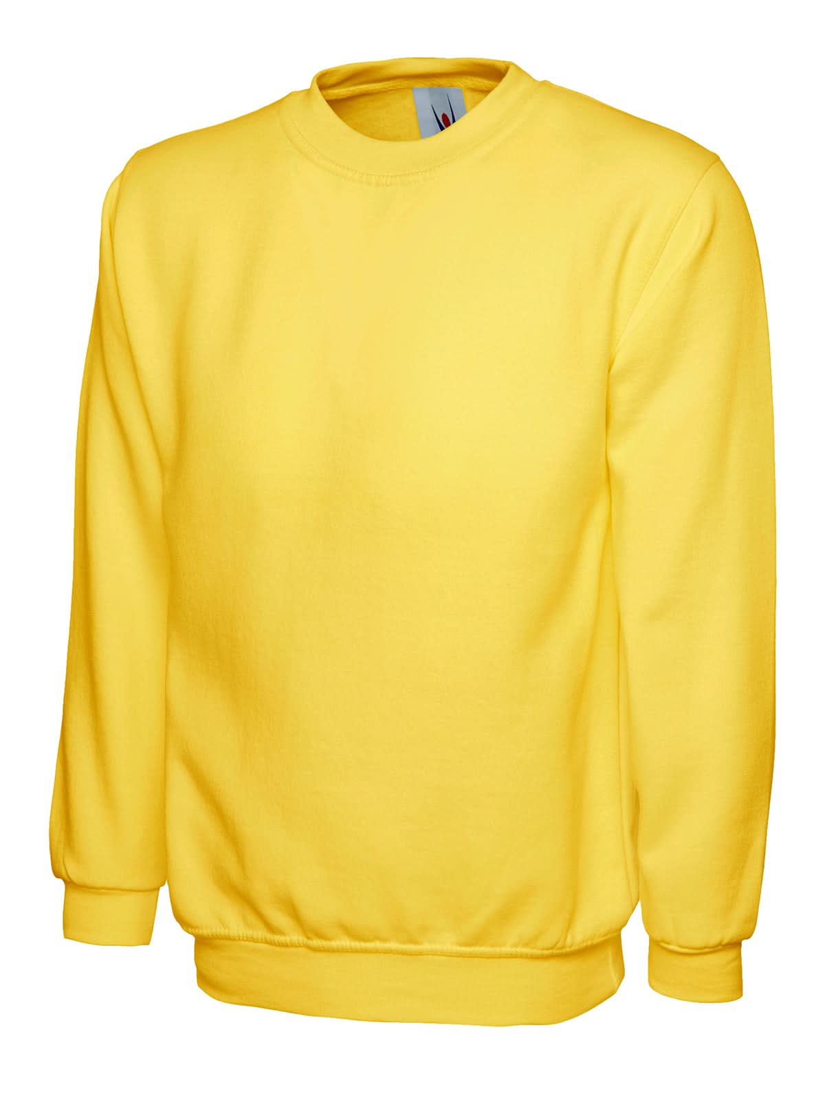 Uneek Childrens Classic Sweatshirt UC202 - Yellow - Customisable Sweatshirts