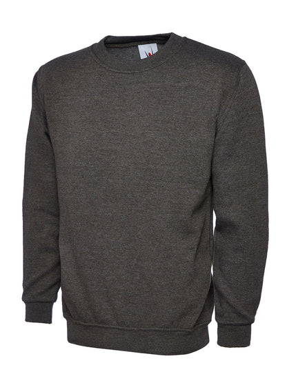 Classic Sweatshirt - UC203 - Charcoal - Customisable Sweatshirts