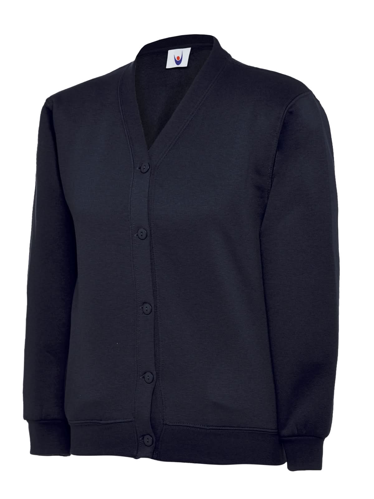 Uneek Childrens Classic Cardigan UC207 - Navy - Customisable Kids