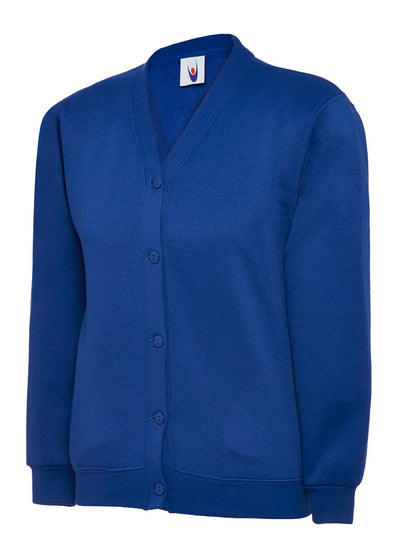 Uneek Childrens Classic Cardigan UC207 - Royal - Customisable Kids