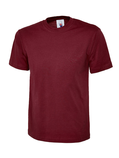 Classic T-shirt - UC301 - Maroon - Customisable T-Shirt