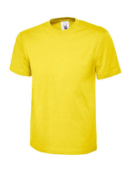 Uneek Childrens Classic T Shirt UC306 - Yellow - Customisable T-Shirts