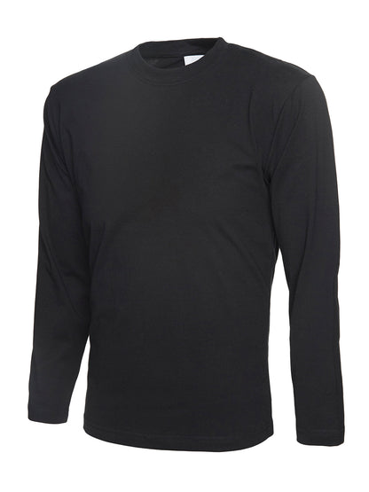 Long Sleeve Classic T-Shirt - UC314 - Black - Customisable T-Shirt