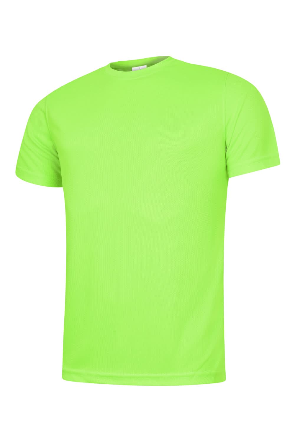 Uneek Mens Ultra Cool T Shirt UC315 - Electric Green - Customisable T-Shirts