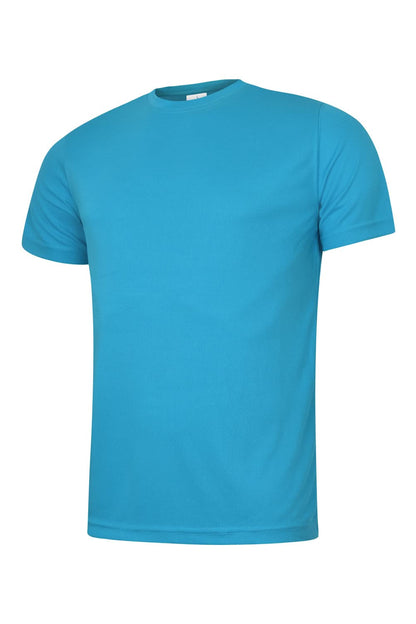 Uneek Mens Ultra Cool T Shirt UC315 - Sapphire - Customisable T-Shirts
