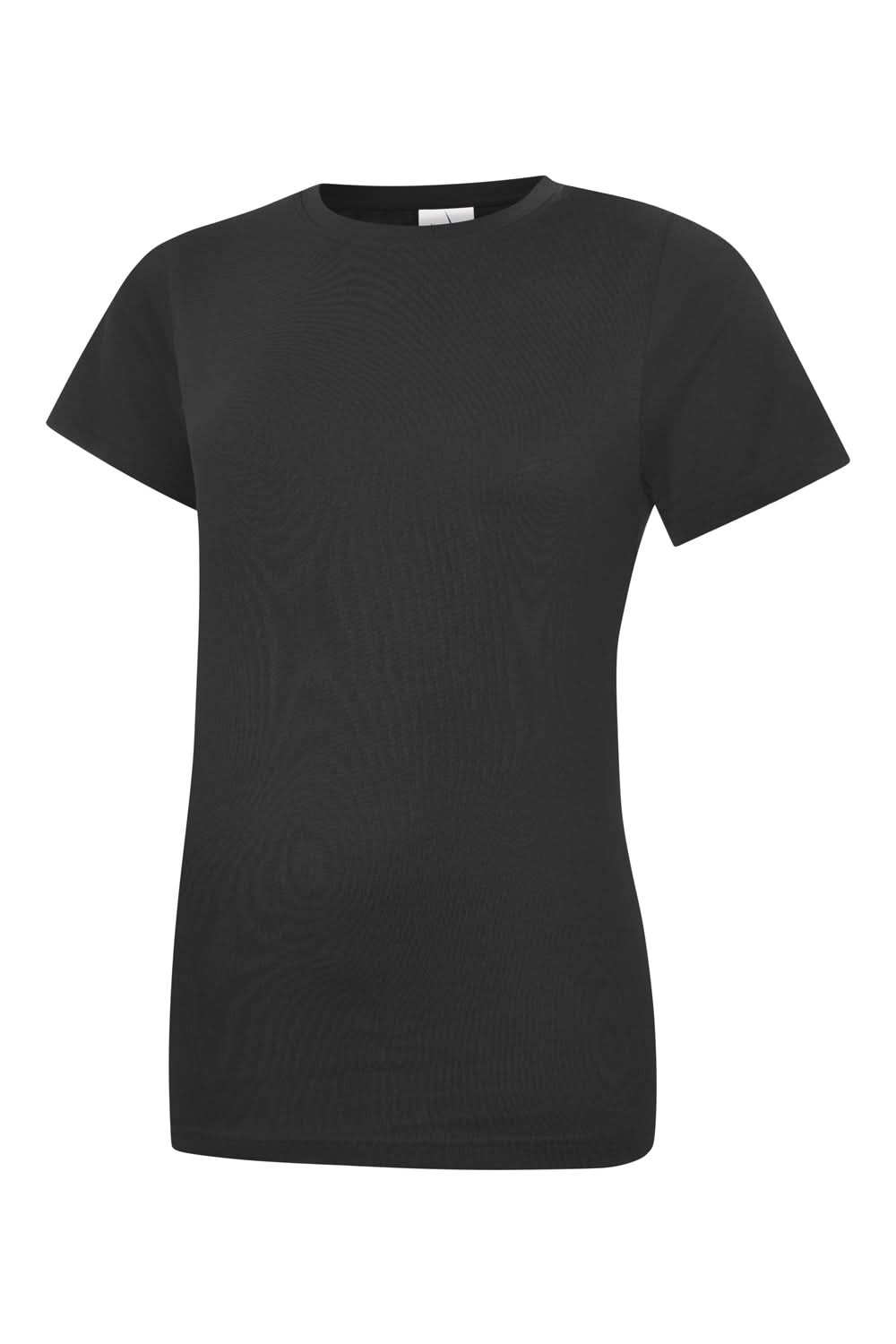 Uneek Ladies Classic T shirt Black UC318 - Black - Customisable T-Shirts