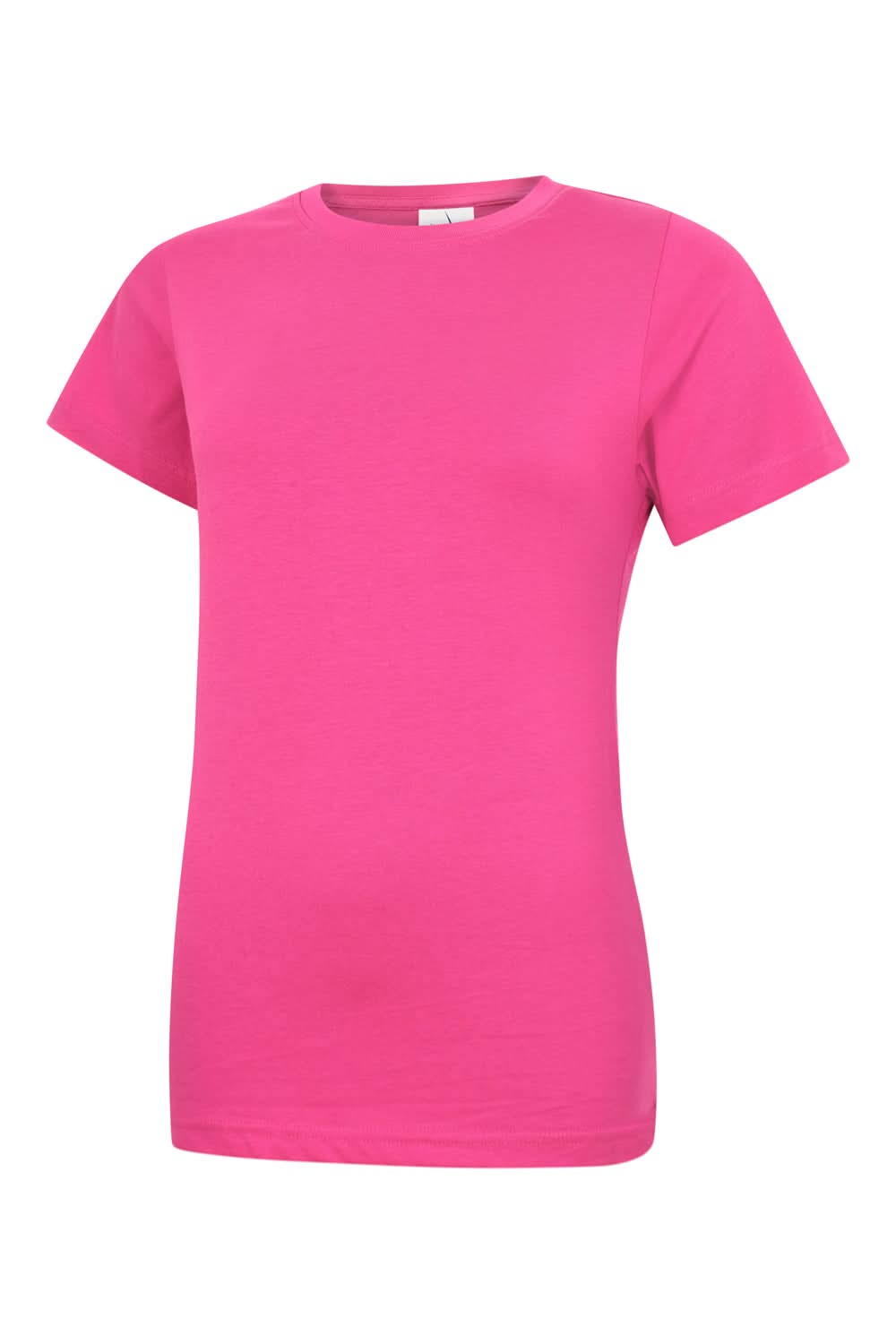 Uneek Ladies Classic T shirt Hot Pink UC318 - Hot Pink - Customisable T-Shirts