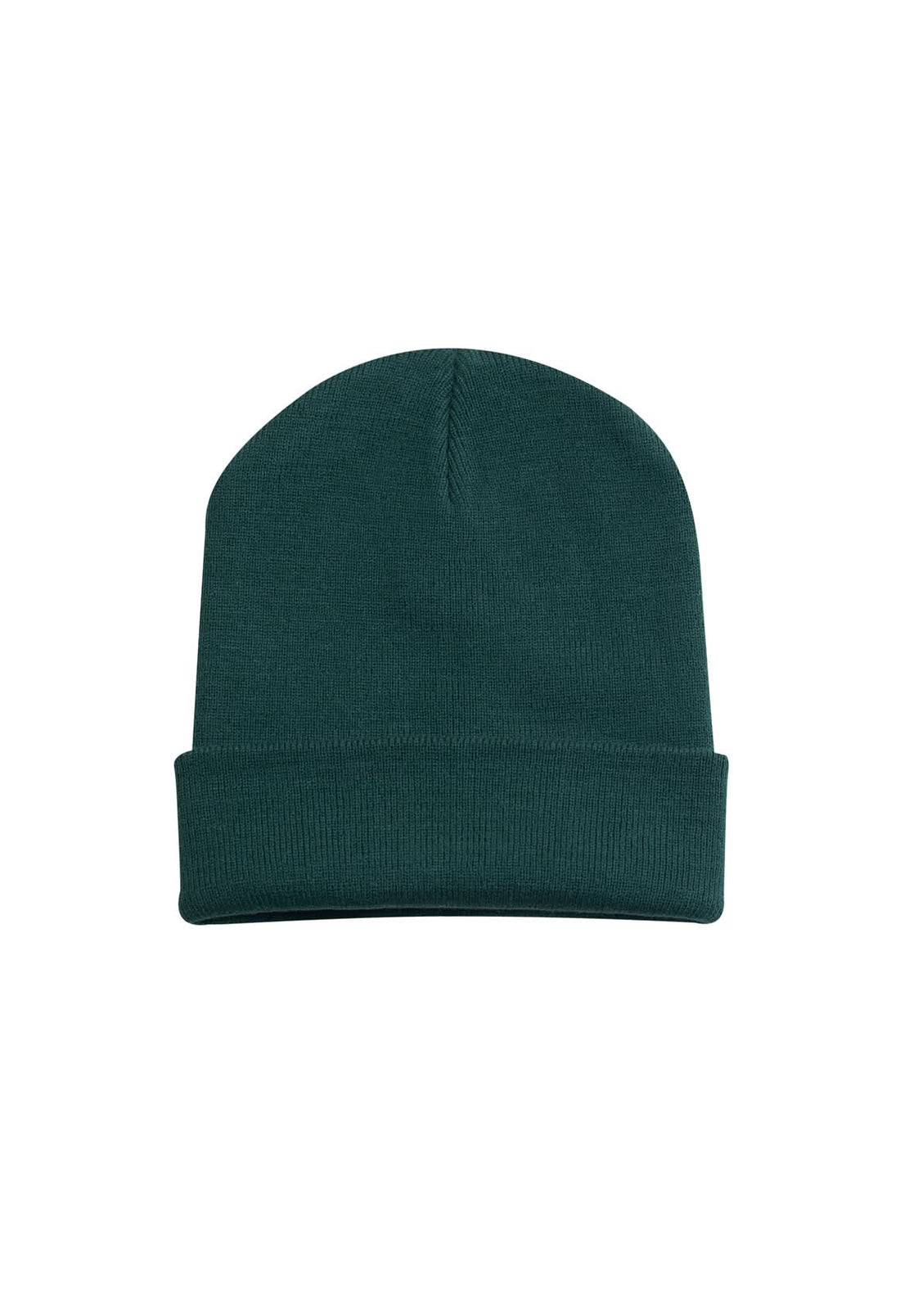 Uneek Heavweight Cuffed Beanies uc410 - Bottle Green ONE - Customisable Hats