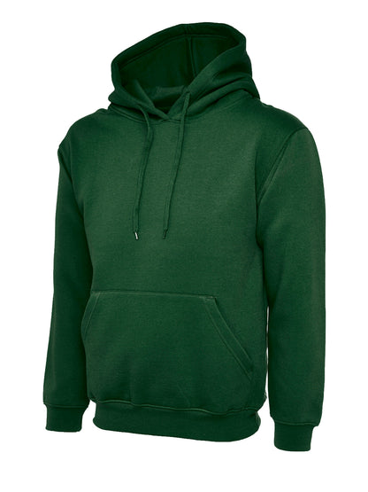 Classic Hooded Sweatshirt - UC502 - Bottle Green - Customisable Sweatshirts