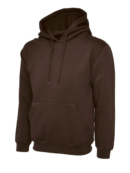 Classic Hooded Sweatshirt - UC502 - Brown - Customisable Sweatshirts