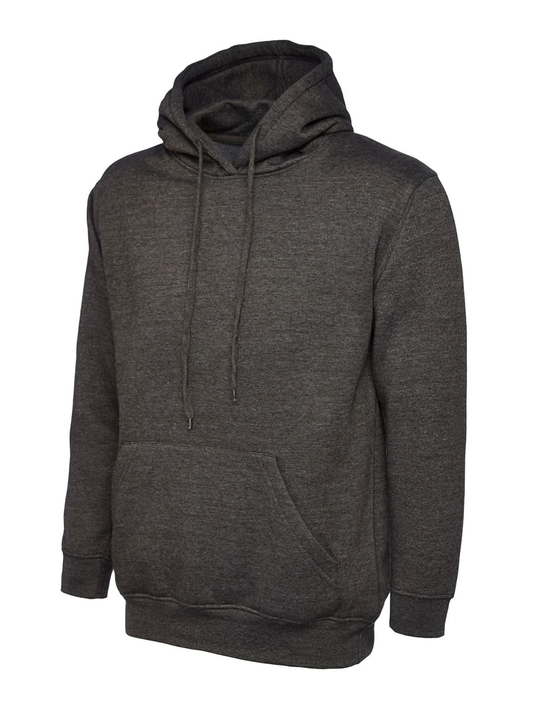 Uneek Classic Hooded Sweatshirt Charcoal UC502 - Charcoal - Customisable Sweatshirts