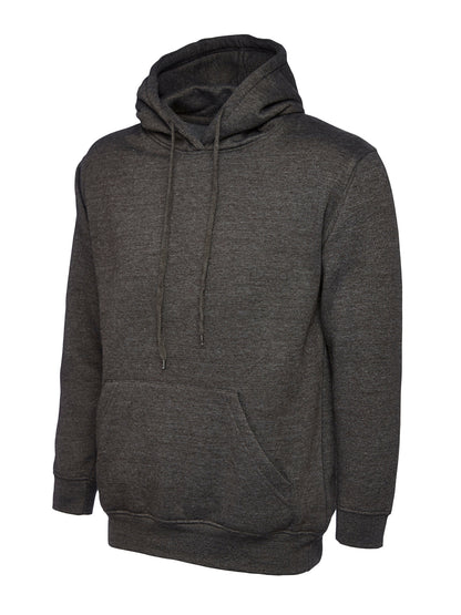 Classic Hooded Sweatshirt - UC502 - Charcoal - Customisable Sweatshirts