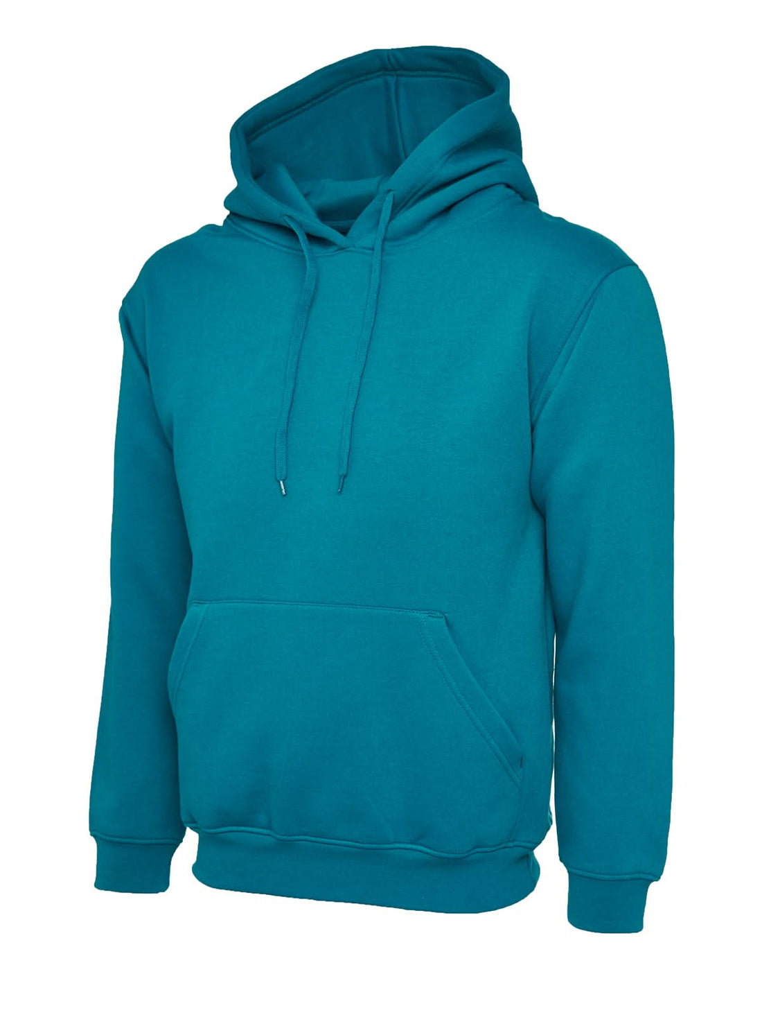 Uneek Classic Hooded Sweatshirt Jade UC502 - Jade - Customisable Sweatshirts