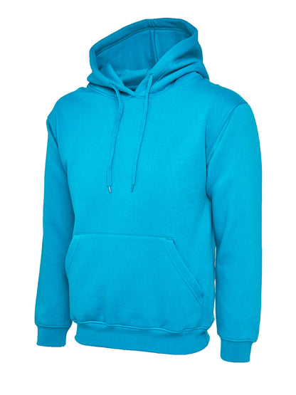 Classic Hooded Sweatshirt - UC502 - Sapphire Blue - Customisable Sweatshirts
