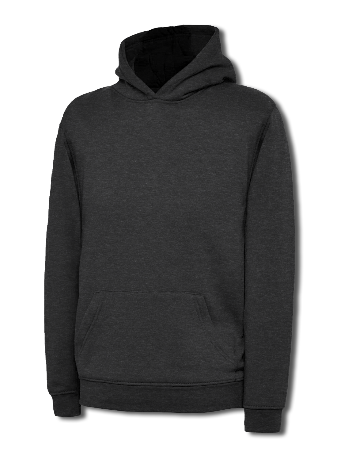 Uneek Childrens Classic Hooded Sweatshirt Charcoal UC503 - Charcoal - Customisable Sweatshirts