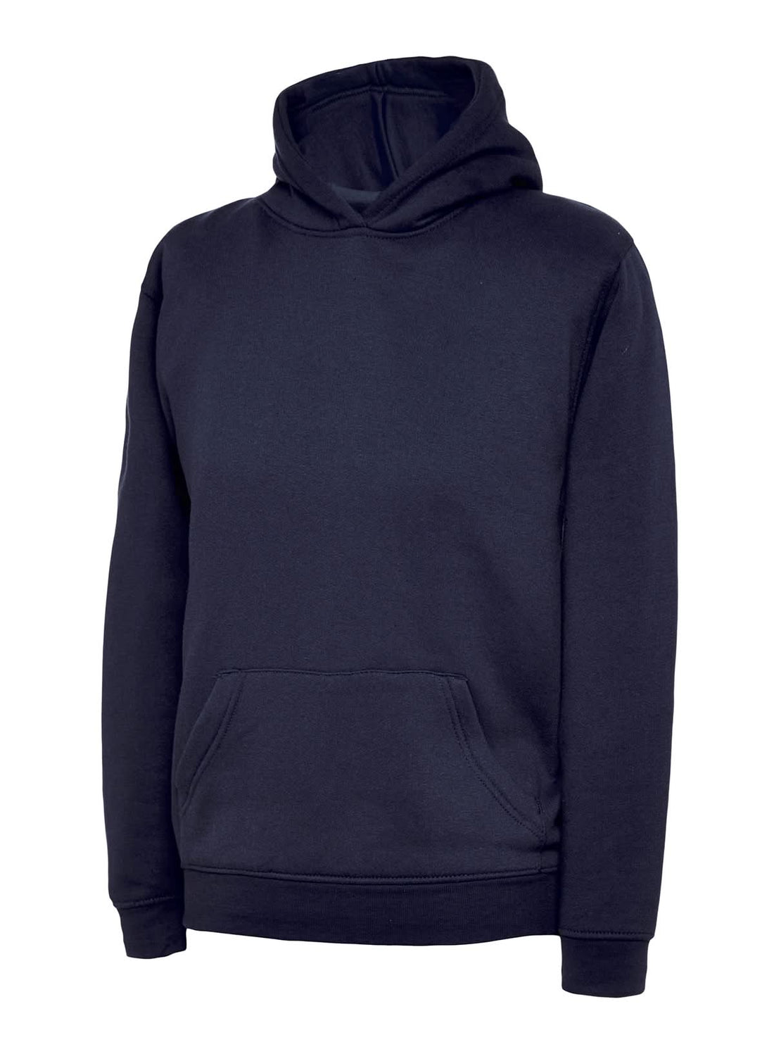 Uneek Childrens Classic Hooded Sweatshirt Navy UC503 - Navy - Customisable Sweatshirts