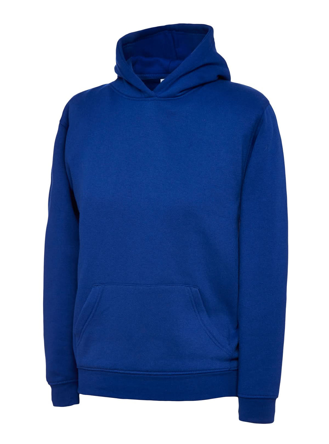 Uneek Childrens Classic Hooded Sweatshirt Royal UC503 - Royal - Customisable Sweatshirts