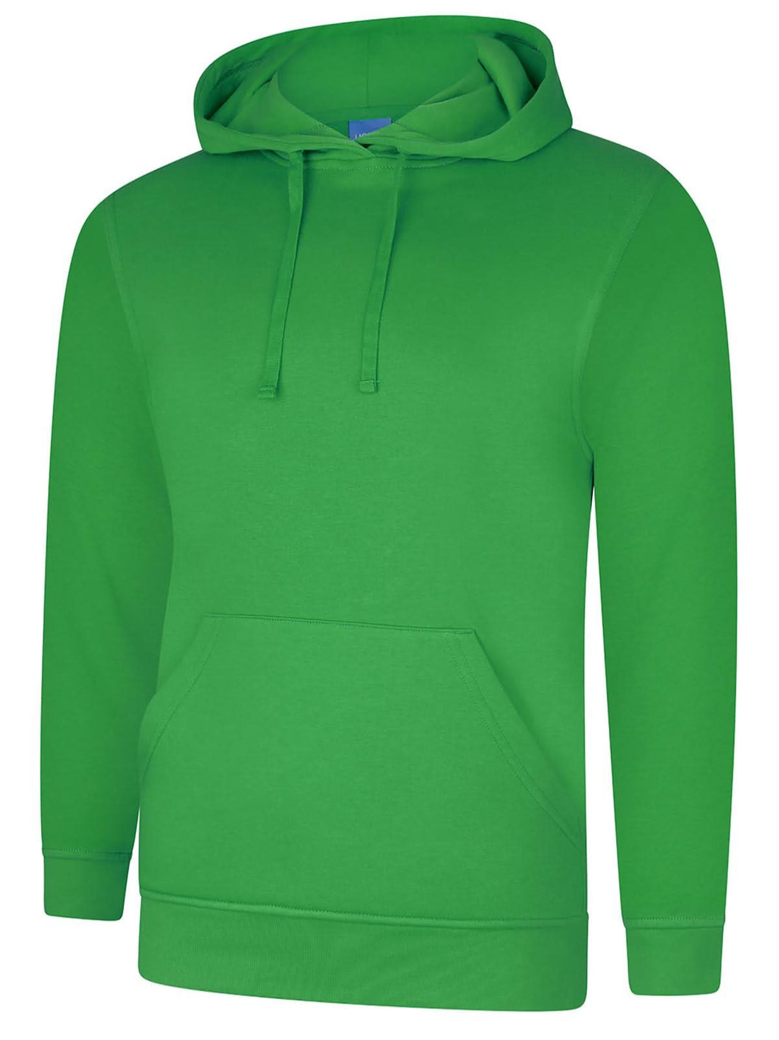 Uneek Deluxe Hooded Sweatshirt Amazon Green UC509 - Amazon Green - Customisable Sweatshirts