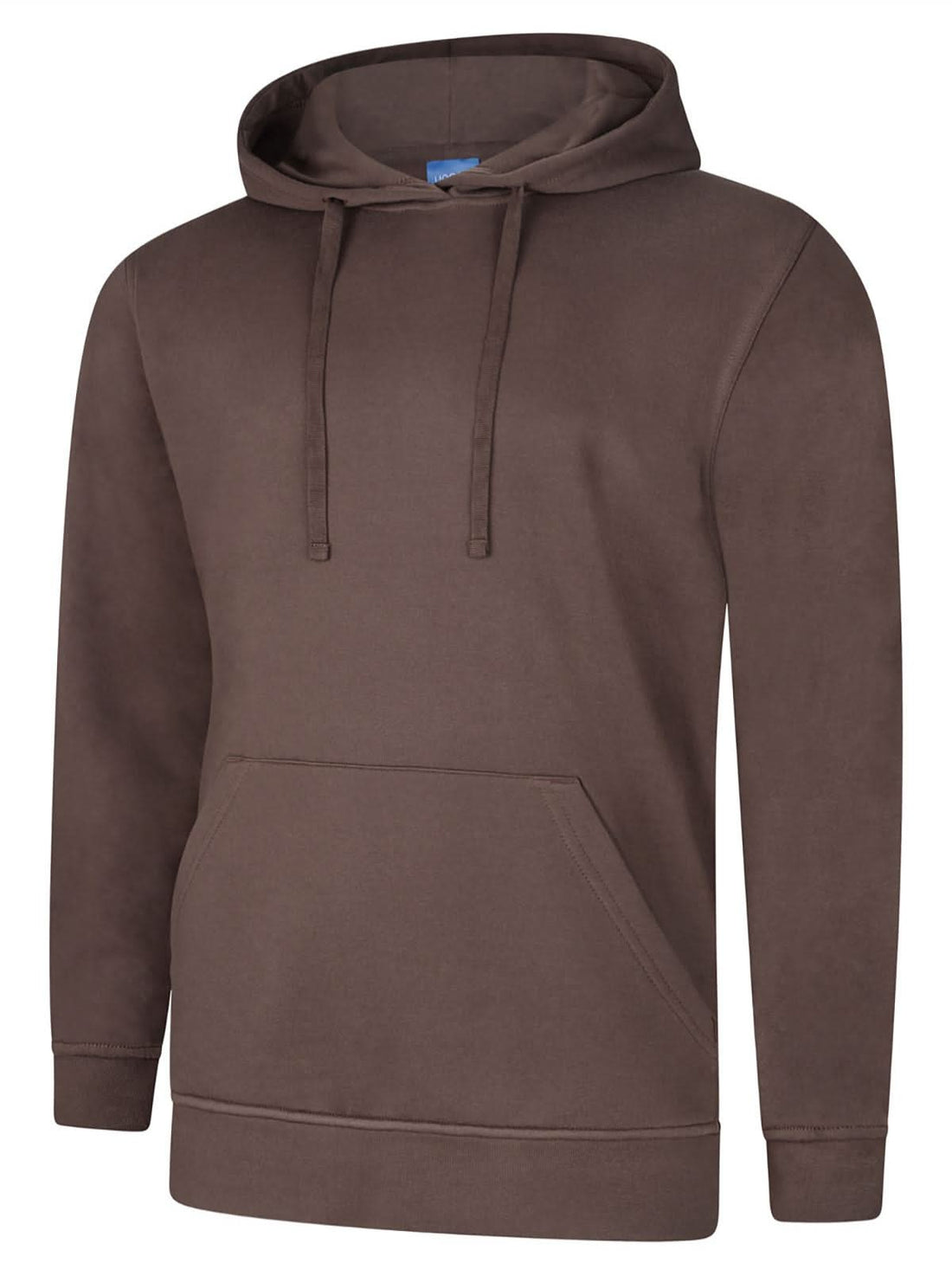 Uneek Deluxe Hooded Sweatshirt Brown UC509 - Brown - Customisable Sweatshirts