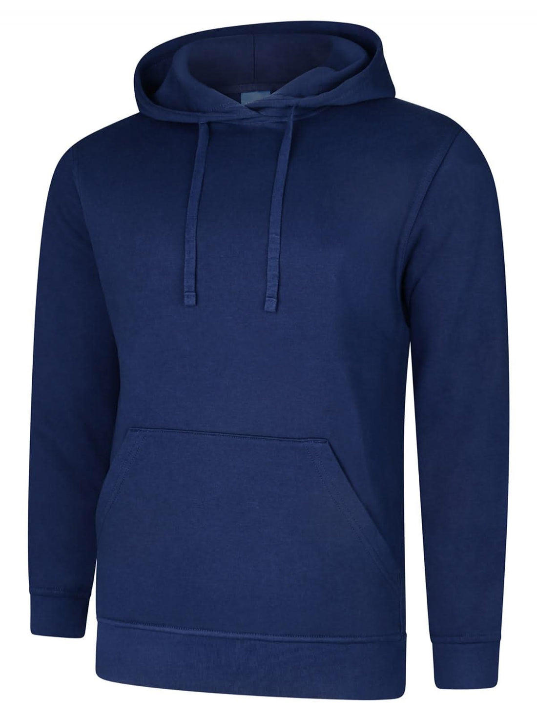 Uneek Deluxe Hooded Sweatshirt French Navy UC509 - French Navy - Customisable Sweatshirts