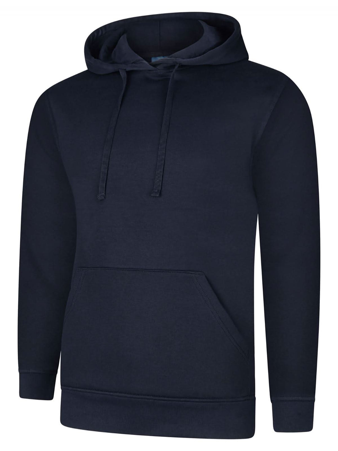 Uneek Deluxe Hooded Sweatshirt Navy UC509 - Navy - Customisable Sweatshirts