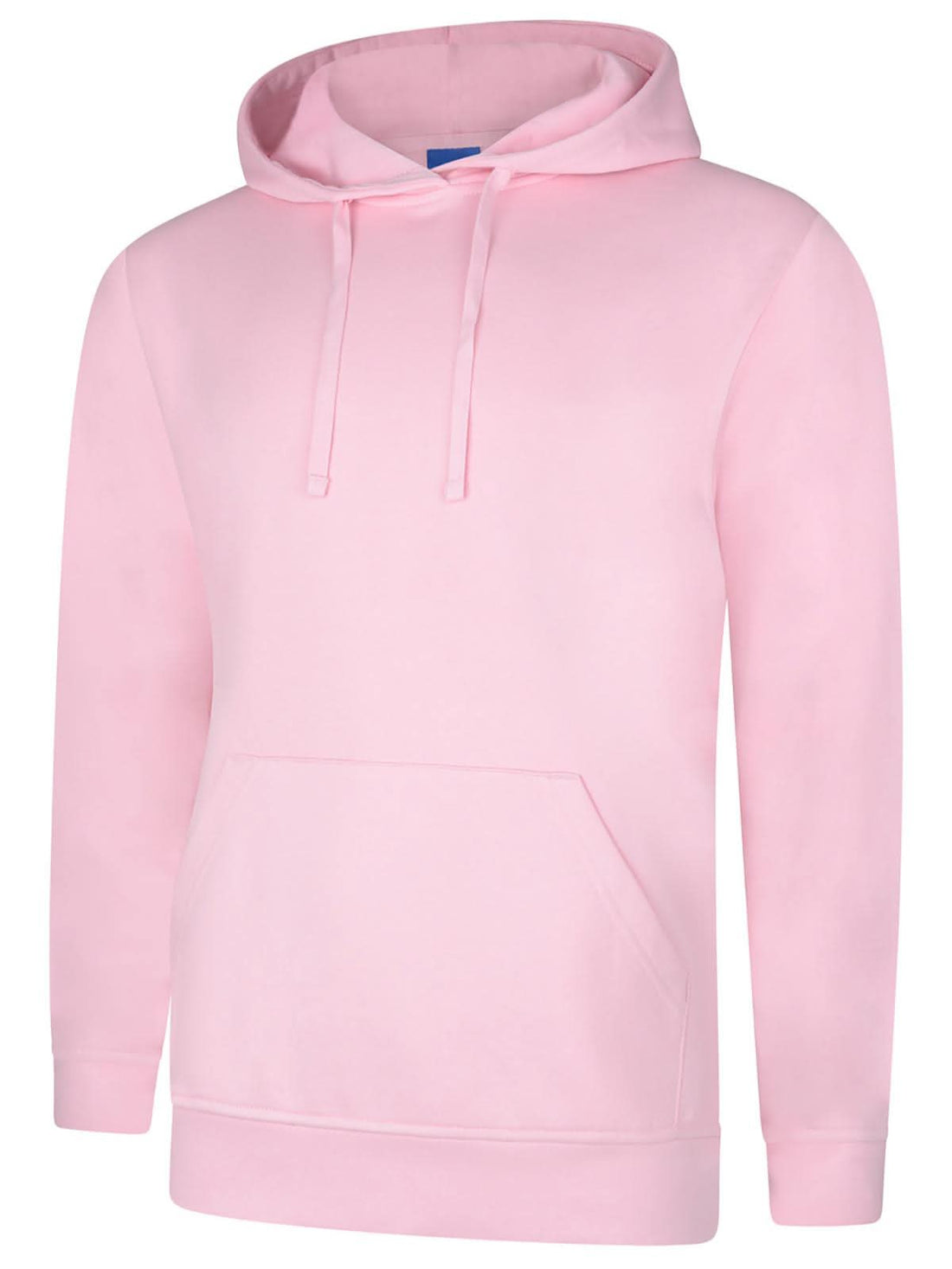 Uneek Deluxe Hooded Sweatshirt Pink UC509 - Pink - Customisable Sweatshirts