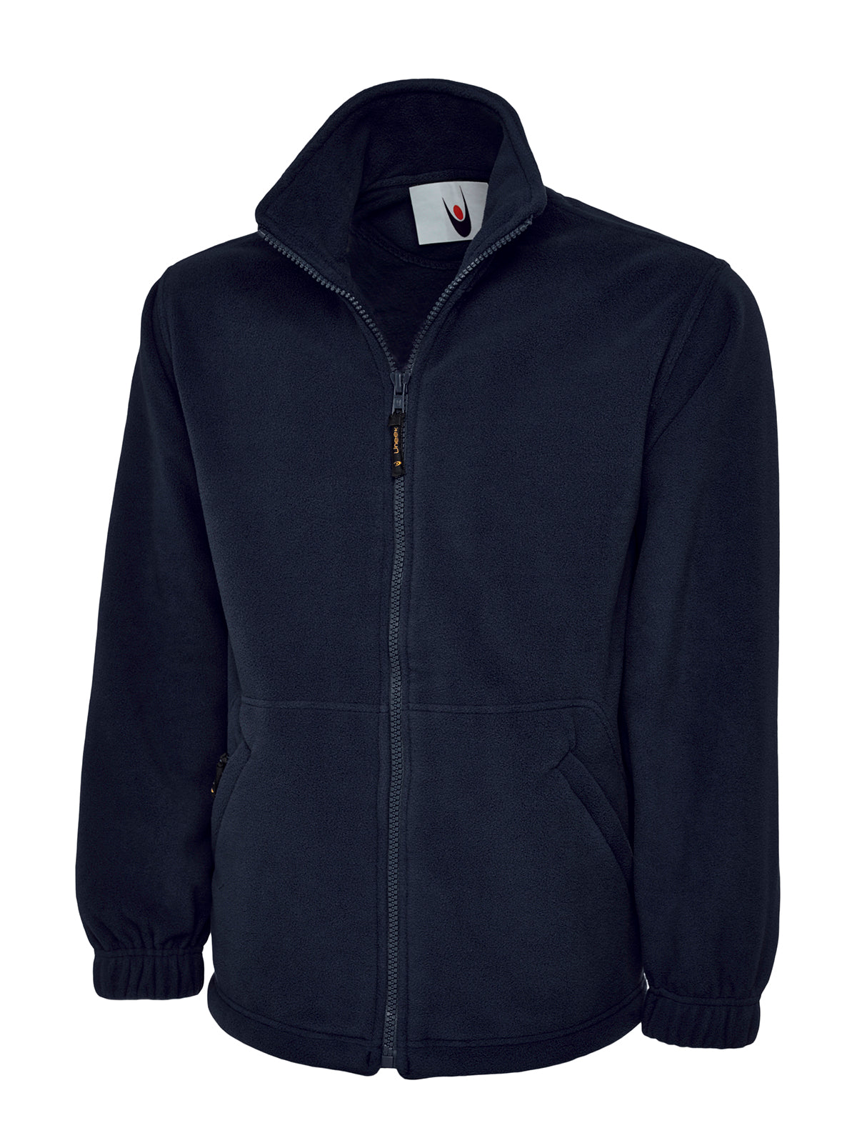 Heavyweight Full Zip Fleece Jacket - UC601 - Navy - Customisable Jacket