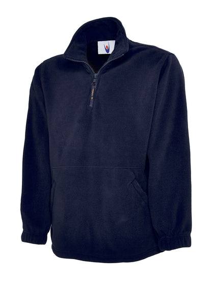 Uneek Classic 14 Zip Fleece Jacket UC602 - Navy - Customisable Jackets