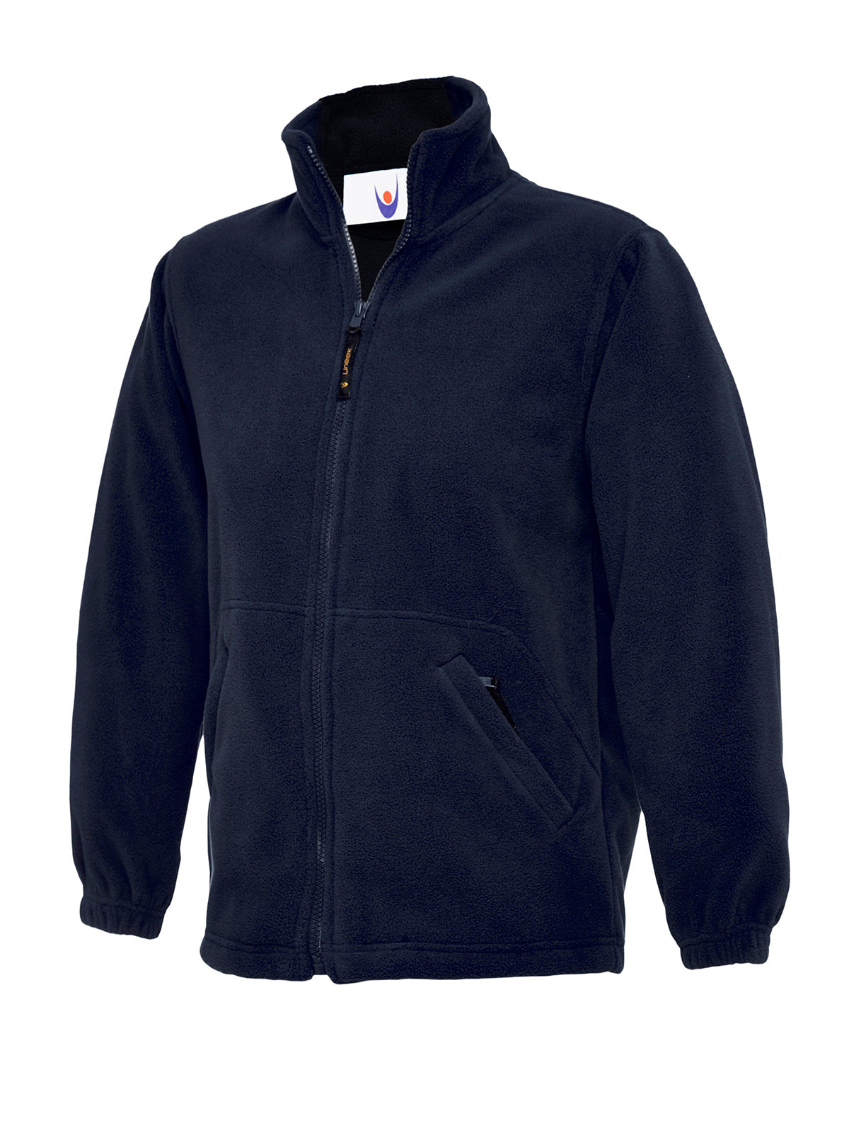Childrens Classic Full Zip Fleece Jacket - UC603 - Navy - Customisable Jacket