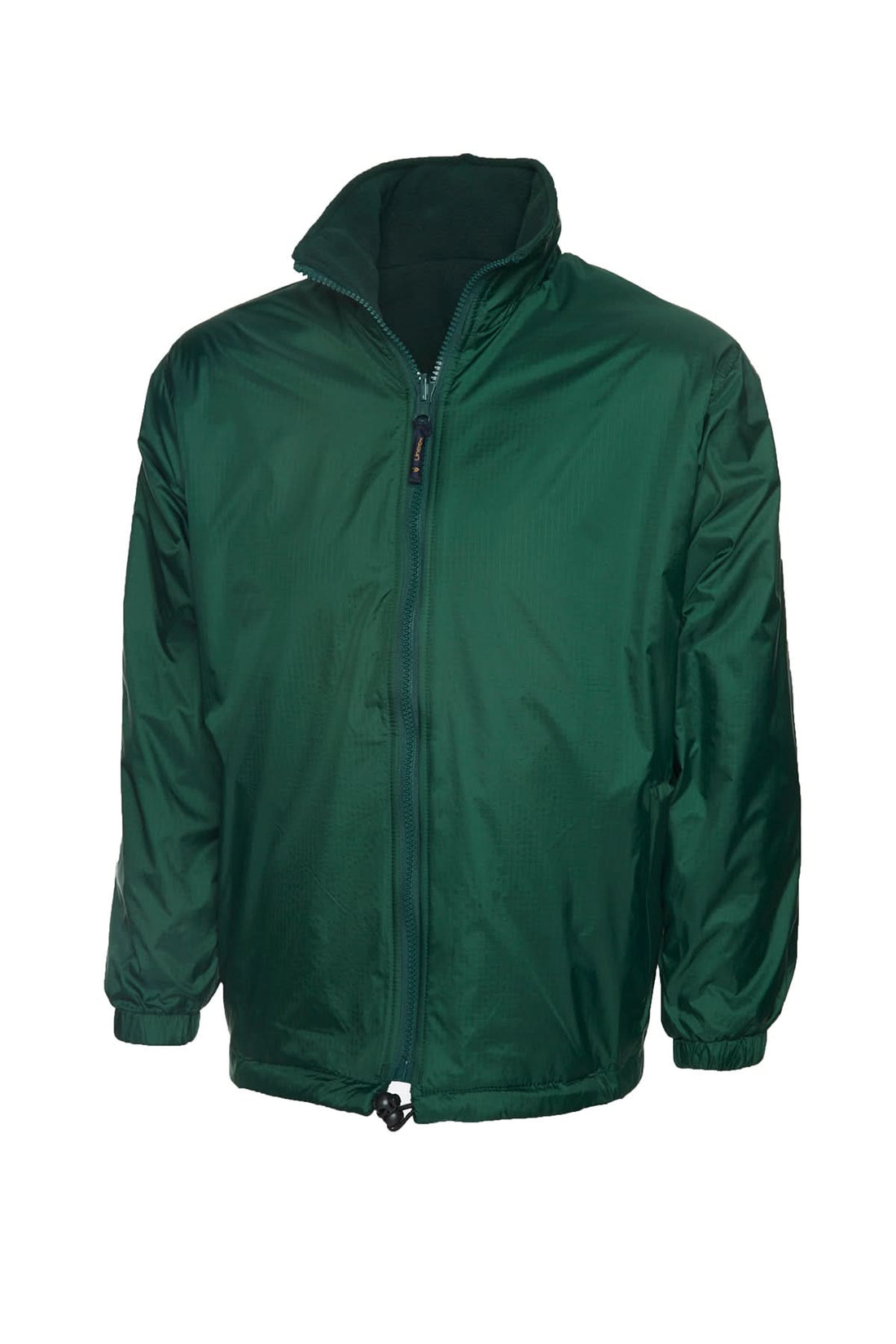 Uneek Classic Reversible Fleece Jacket UC605 - Bottle Green - Customisable Jackets