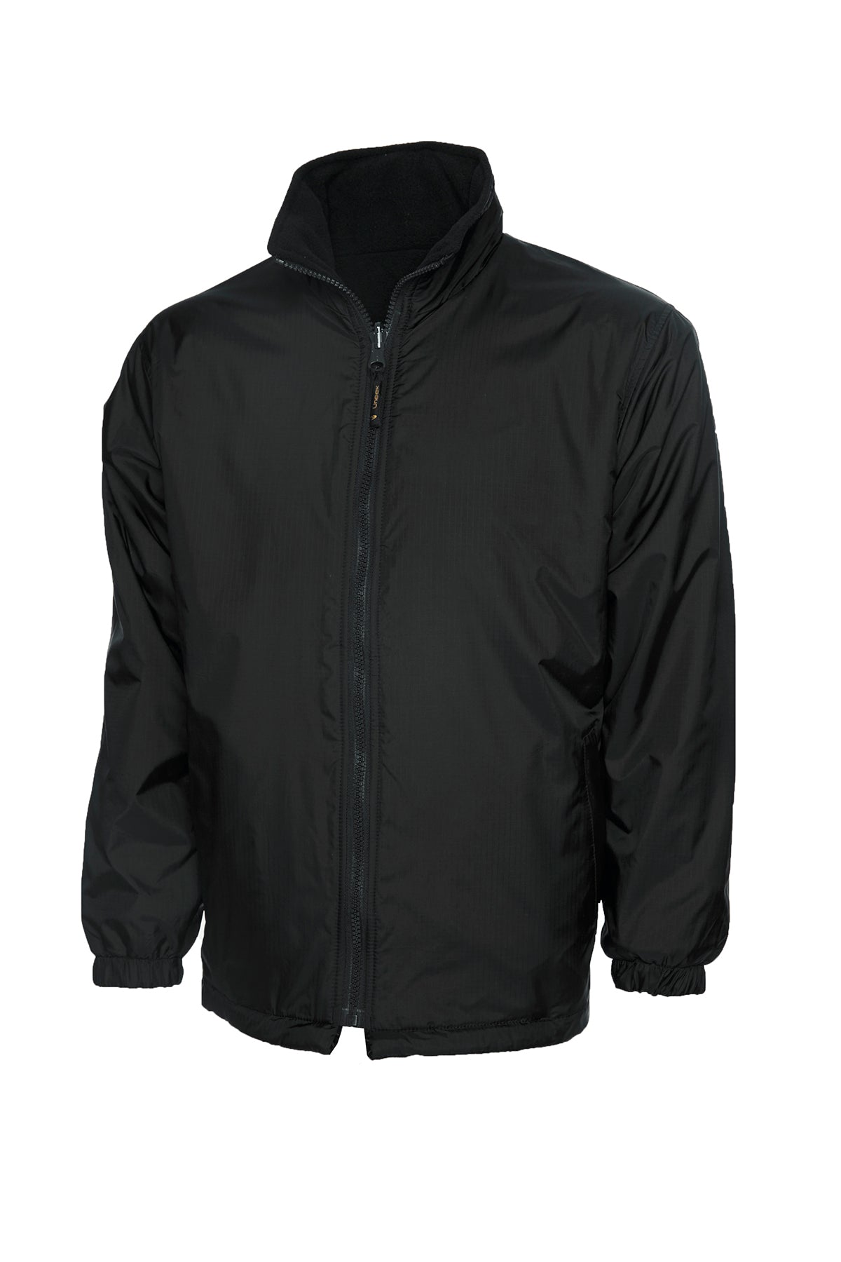 Childrens Reversible Fleece Jacket - UC606 - Black - Customisable Jacket