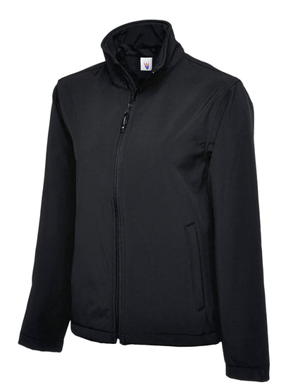 Uneek Classic Full Zip Soft Shell Jacket UC612 - Black - Customisable Jackets