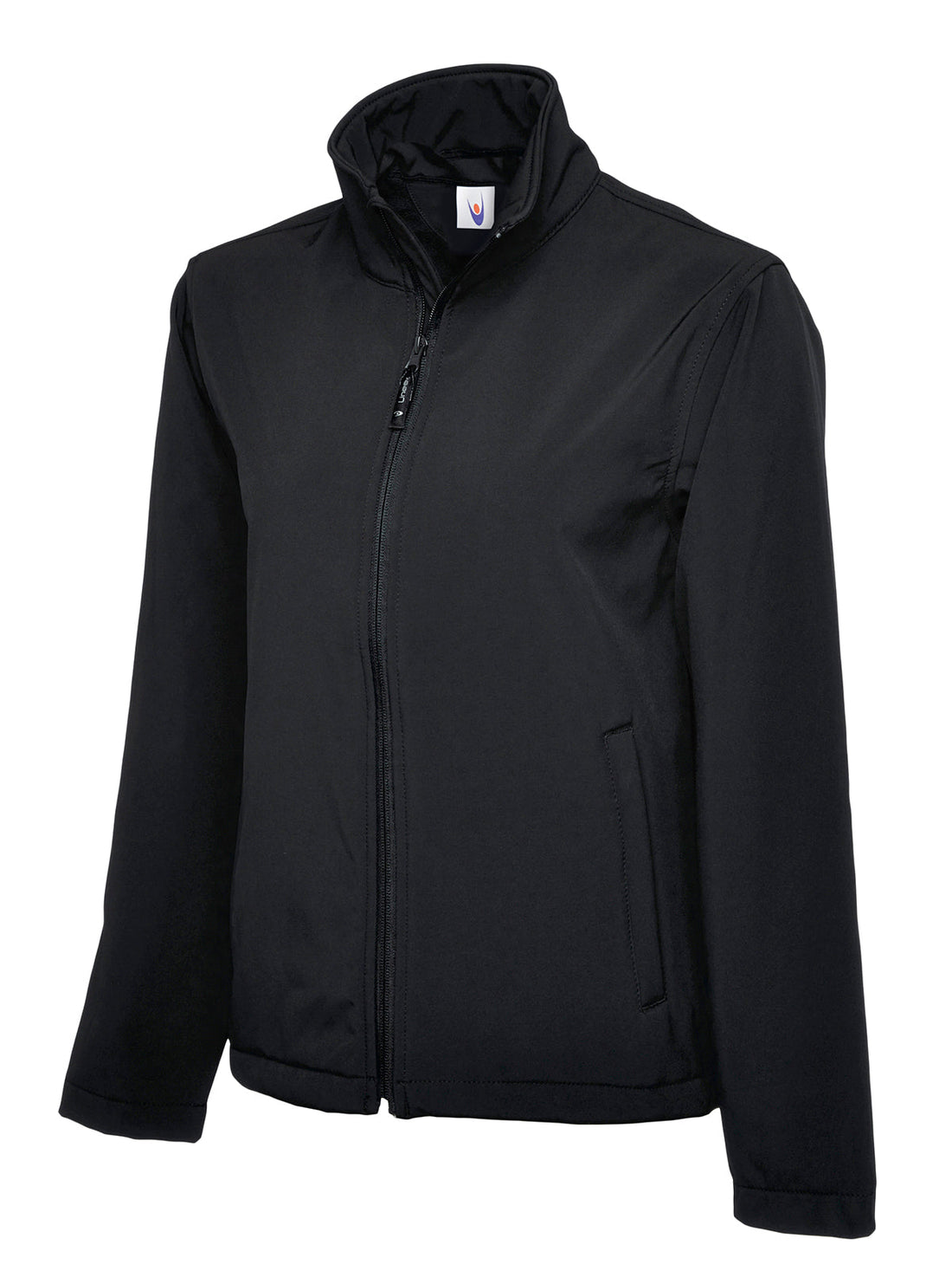 Classic Full Zip Soft Shell Jacket - UC612 - Black - Customisable Jacket