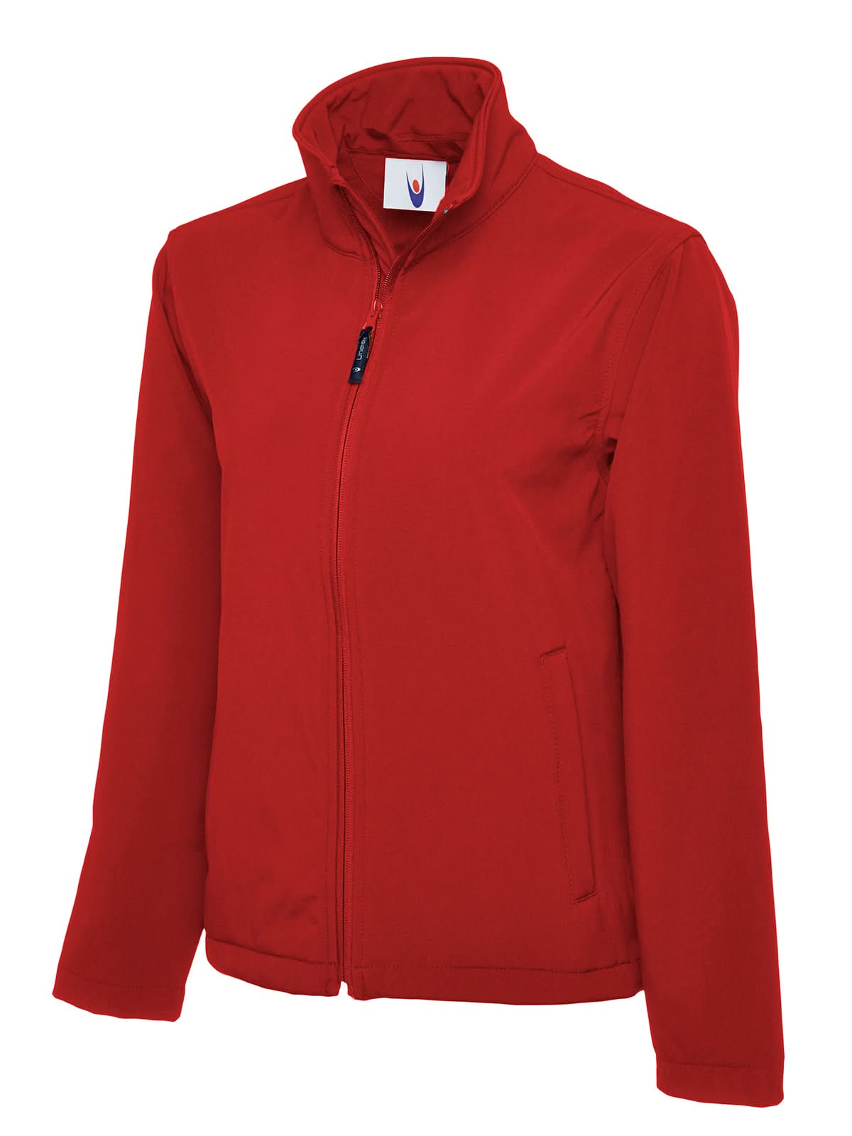 Uneek Classic Full Zip Soft Shell Jacket UC612 - Red - Customisable Jackets