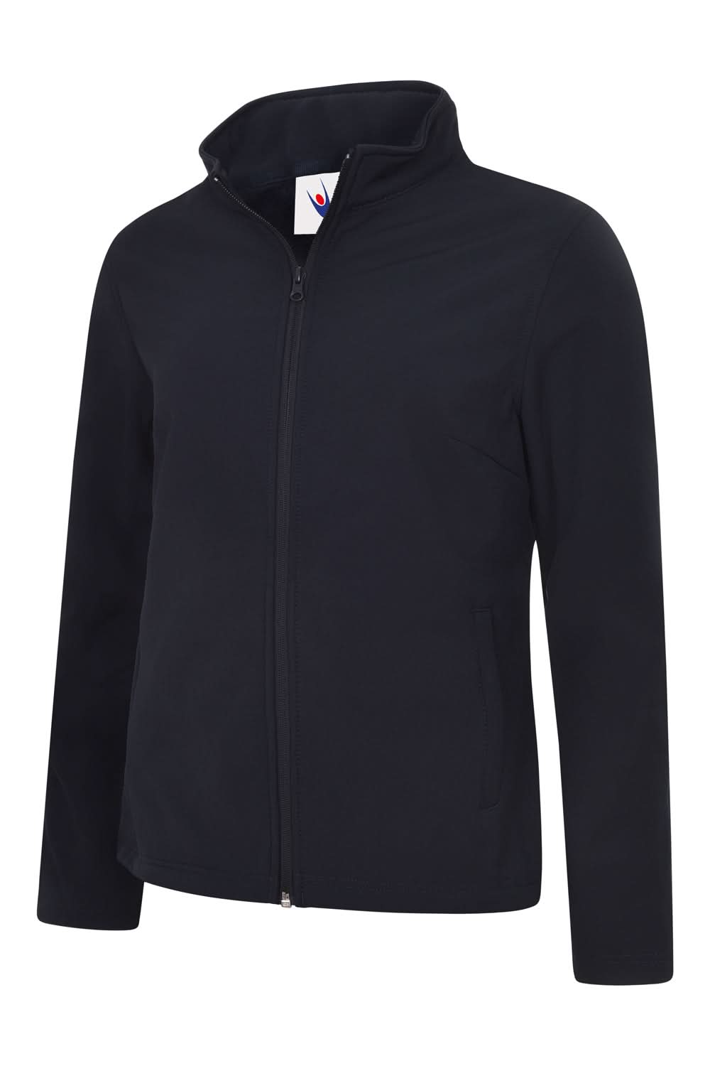 Uneek Ladies Classic Full Zip Soft Shell Jacket UC613 - Navy - Customisable Jackets