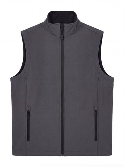 Ladies Printable Softshell Gilet - UC615 - Charcoal Black - Customisable GILETS