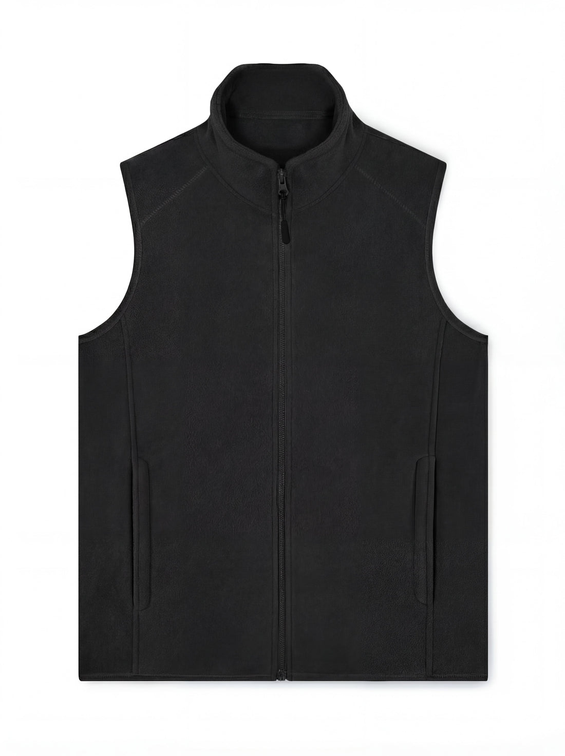 Microfleece Gilet - UC618 - Black - Customisable GILETS