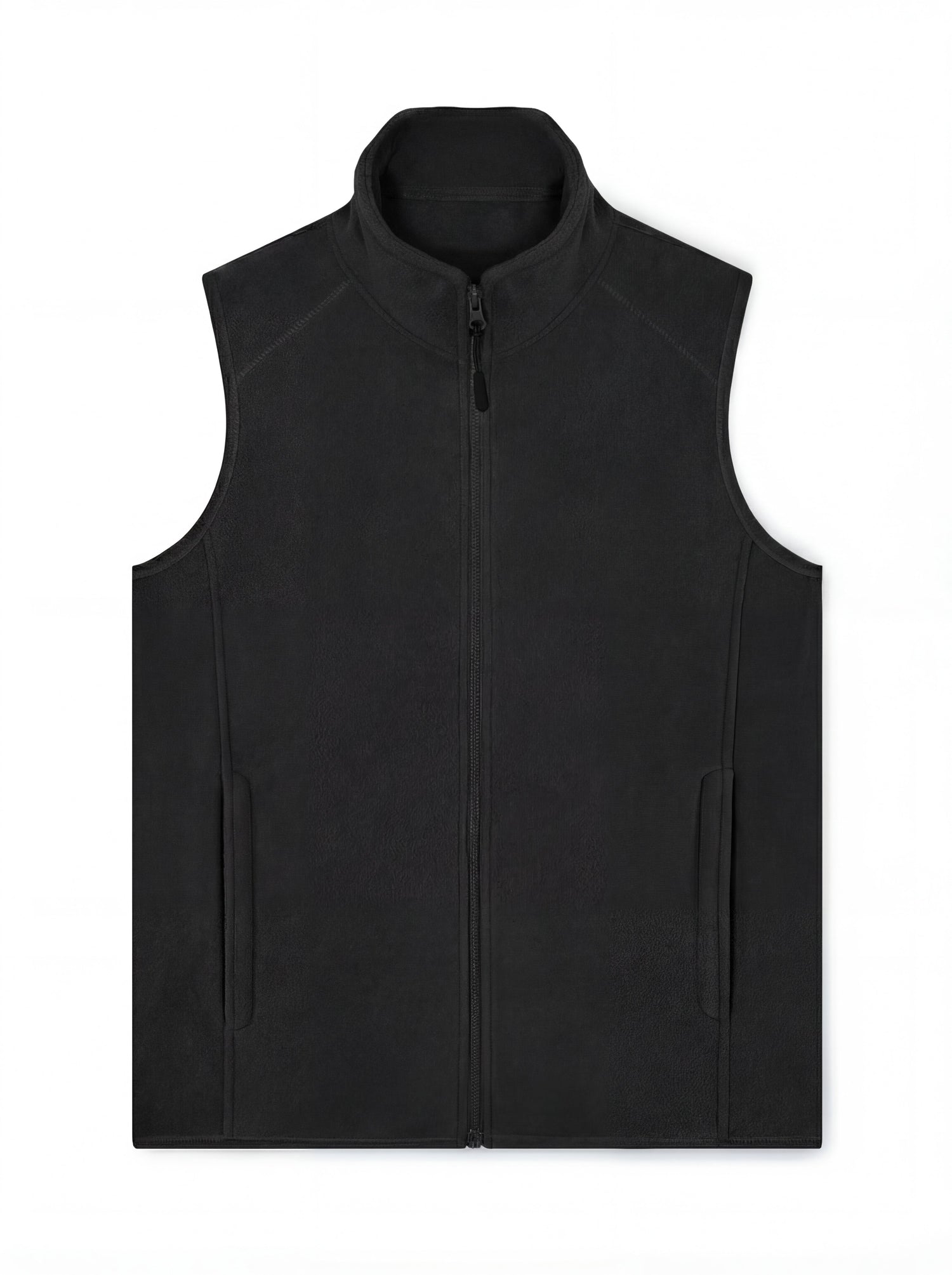 Microfleece Gilet - UC618 - Black - Customisable GILETS