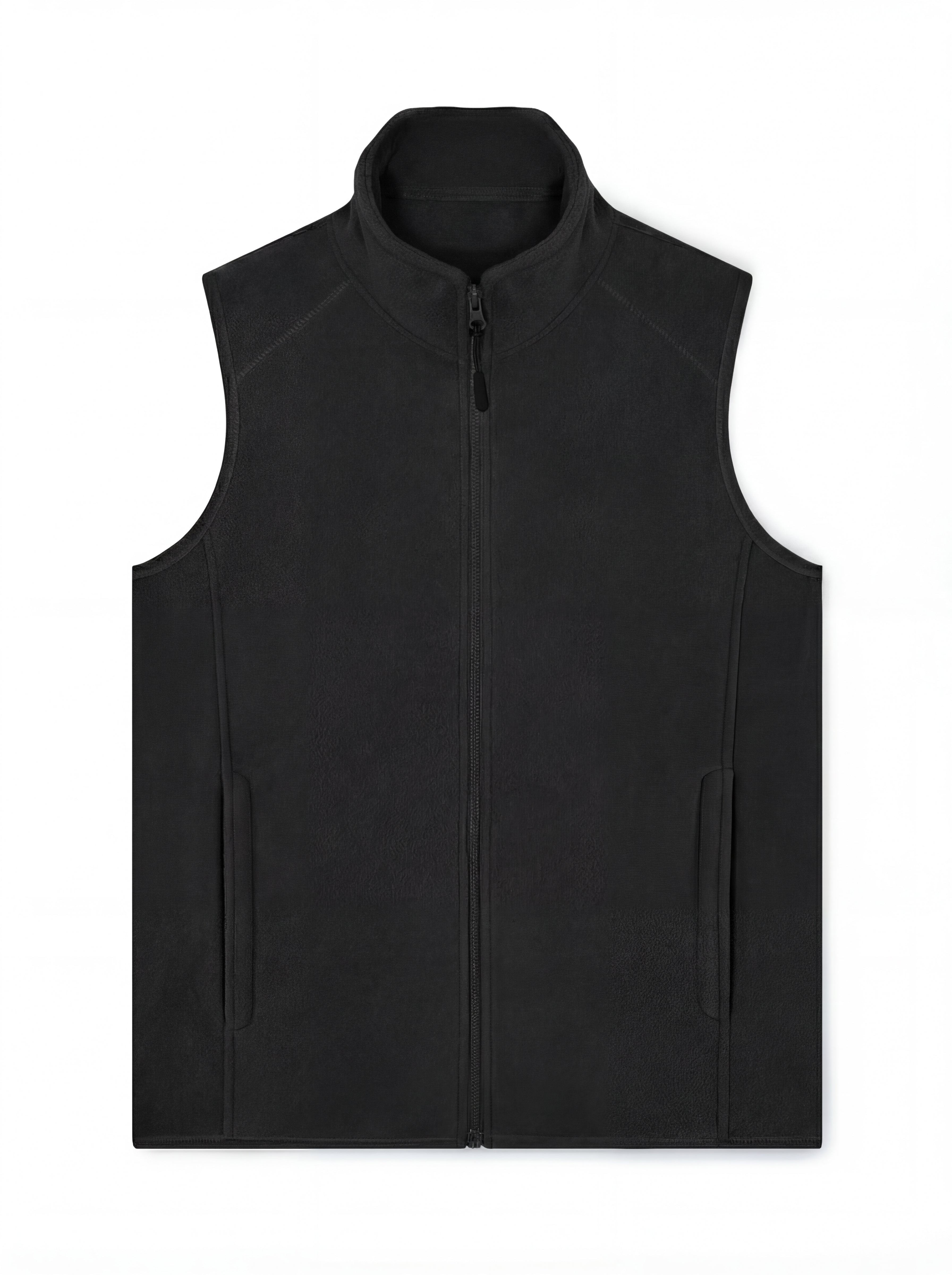 Microfleece Gilet - UC618 - Black - Customisable GILETS
