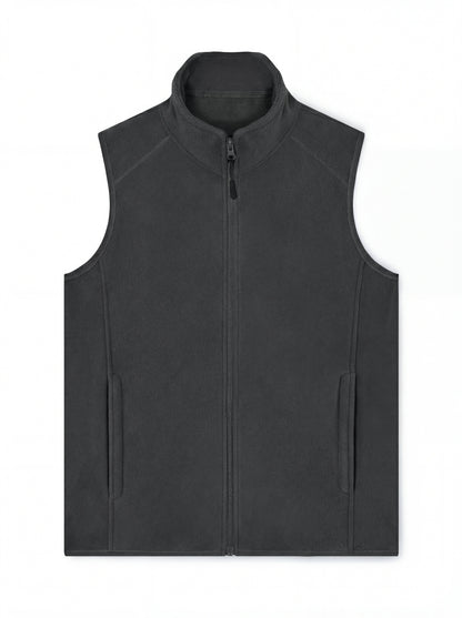 Microfleece Gilet - UC618 - Charcoal - Customisable GILETS
