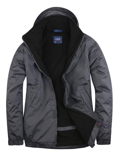 Premium Outdoor Jacket - UC620 - Deep Grey Black - Customisable Jacket